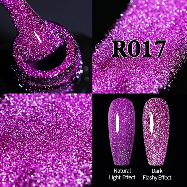 Ursugar Reflective-Floresan Kalıcı oje 7,5 ml R017 (53927-7)