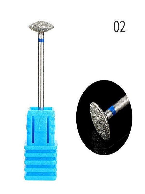 Freze metal manikür ucu 02