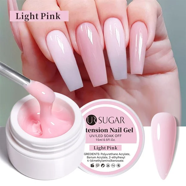 Ursugar Builder jel 15 ML LIGHT PINK (54738)