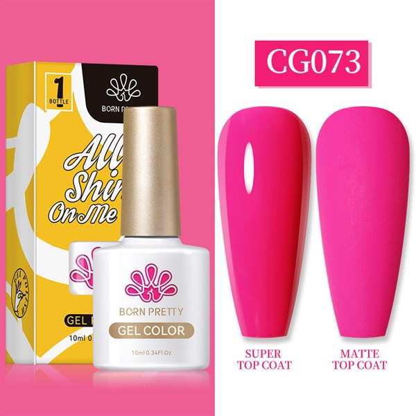 BORN PRETTY 10 ml SILKY WHITE Serisi Kalıcı oje CG073 (55845)