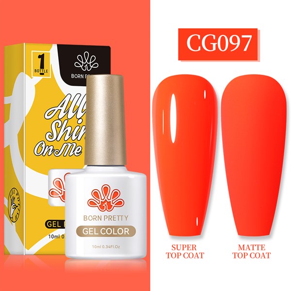 BORN PRETTY 10 ml SILKY WHITE Serisi Kalıcı oje CG097 (55845)