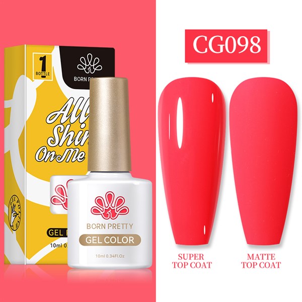 BORN PRETTY 10 ml SILKY WHITE Serisi Kalıcı oje CG098 (55845)