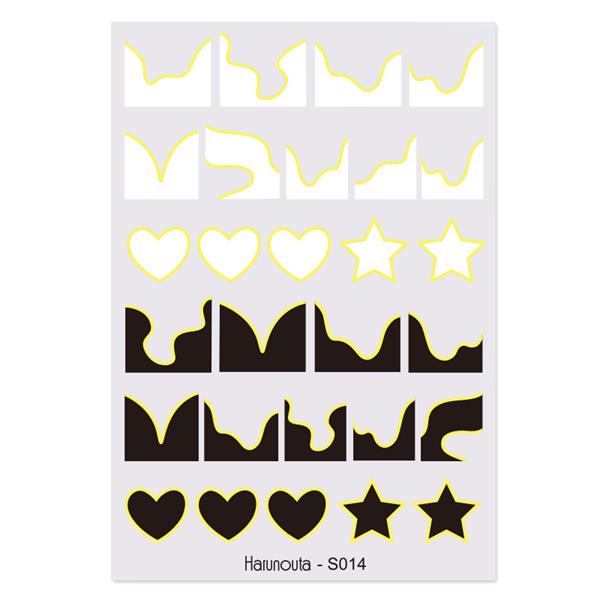 Üç boyutlu yapışkanlı sticker S014 (53790-8)