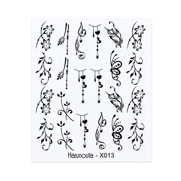 Su transferli nail art sticker X013 (49831-13)