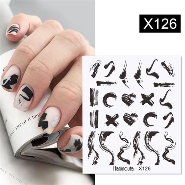 Su transferli nail art sticker X126 (53622-2)