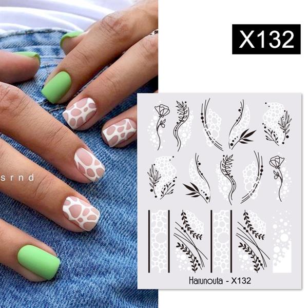 Su transferli nail art sticker X132 (53622-8)