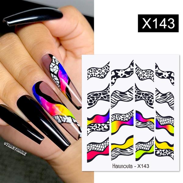 Su transferli nail art sticker X143 (53925-9)