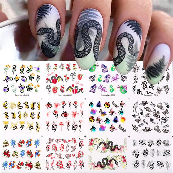 Su transferli nail art sticker D010 (52377-2)