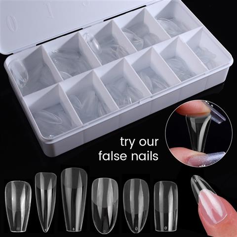 Yeni Nesil Jel destekli Long Coffin tips 550 adet (55564-03)