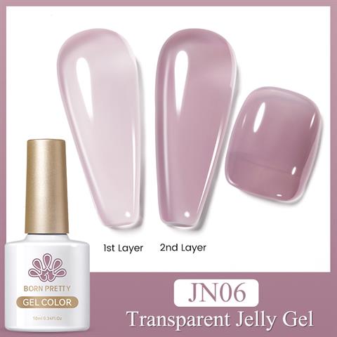 BORN PRETTY 10ml Jelly Nude Seri Kalıcı Oje JN06 (56347)