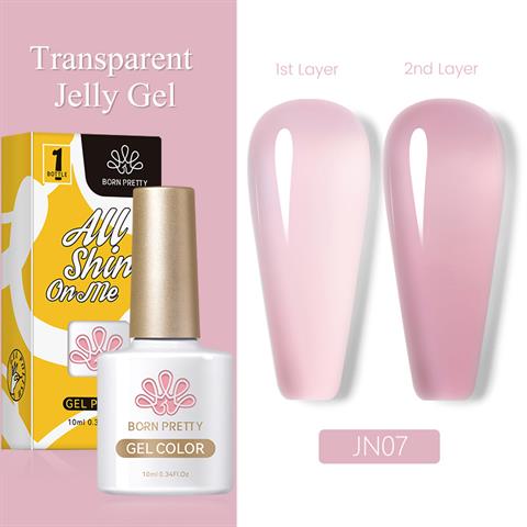 BORN PRETTY 10ml Jelly Nude Seri Kalıcı Oje JN07 (56347)