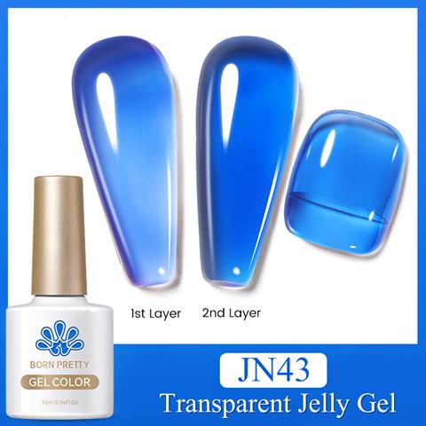 BORN PRETTY 10ml Jelly Nude Seri Kalıcı Oje JN43 (56347)