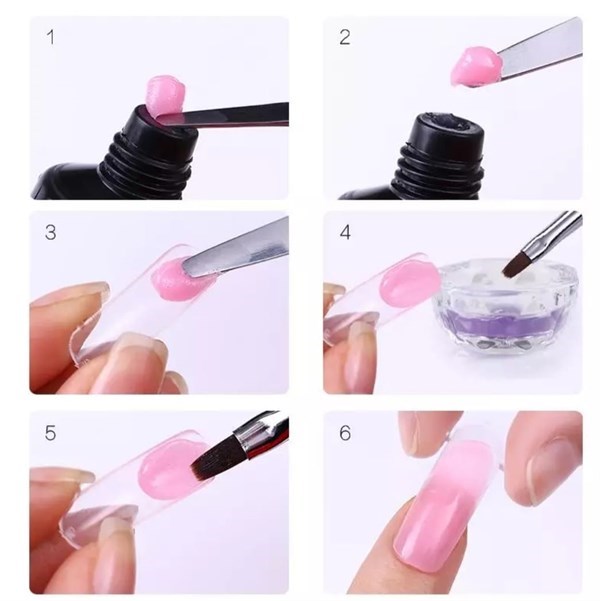 Ursugar Poly Extension Gel Şeffaf (49154-5) - detay görseli 2