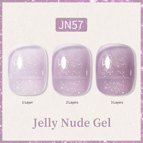 BORN PRETTY 10ml Jelly Nude Seri Kalıcı Oje JN57 (57851-7)