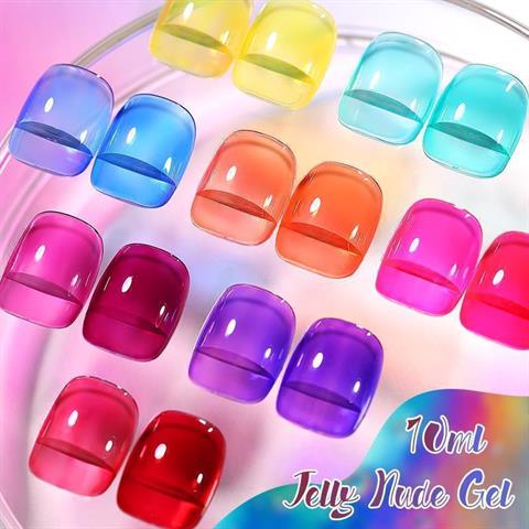 BORN PRETTY 10ml Jelly Nude Seri Kalıcı Oje JN68 (57851-18)