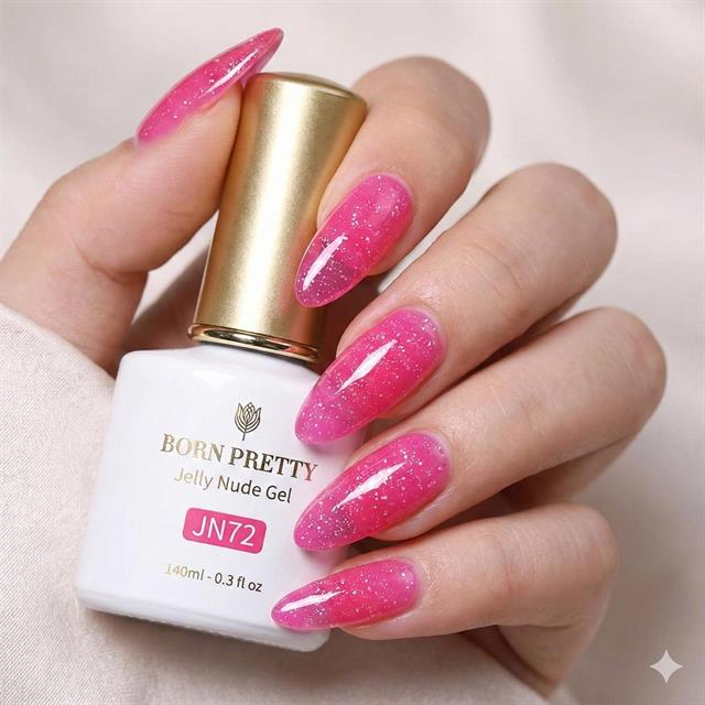 BORN PRETTY 10ml Jelly Nude Seri Kalıcı Oje JN72 (57851-22)