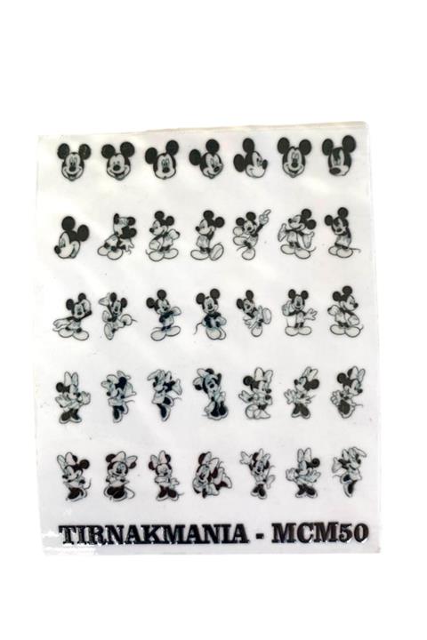Üç boyutlu yapışkanlı sticker MCM-50