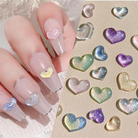Tırnak Süsleme Nail Art CHARM Kalp (56263-4)