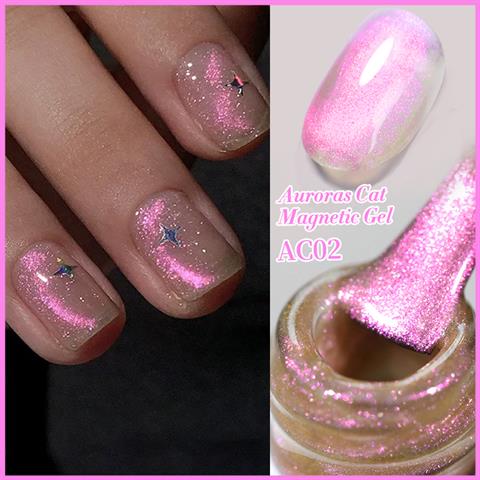 Born Pretty 10 ml Auroras Kedi gözü kalıcı oje AC02 (59222)