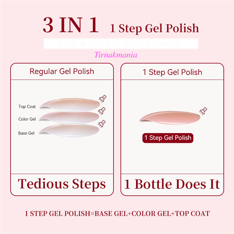URSUGAR 12 ml 3in1 Kalıcı Oje UR-S29 (60018)