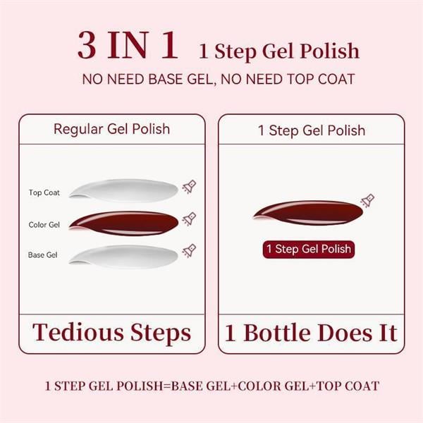 URSUGAR 15 ml 3in1 Kalıcı Oje ST07 (62456)