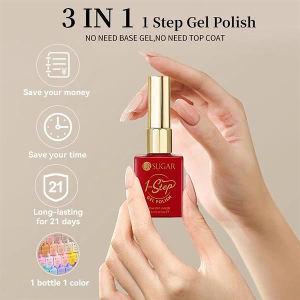 URSUGAR 15 ml 3in1 Kalıcı Oje ST08 (62456)