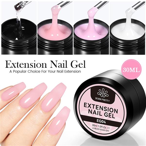 BORN PRETTY 30ml Extension Nail Gel SG02 MILKY WHITE (62276)